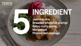 5-ingredient prawn katsu curry | Tesco Food