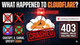 Historic Cloudflare Crash - Stopped the world's IT Infrastructure
