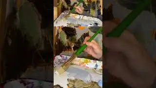 part 2: (Veiling) mark making etc abstract from Scratch click link #art #intuition #painting
