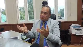 Chief Secretary DP Wahlang speaks about President's visit and cabinet retreat in Sohra on Jan 7