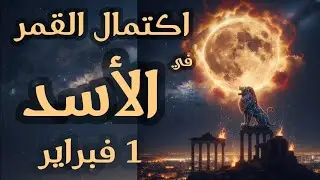 اكتمال القمر في برج الأسد ١ فبراير وتأثيره على الأبراج والطاقة العامة