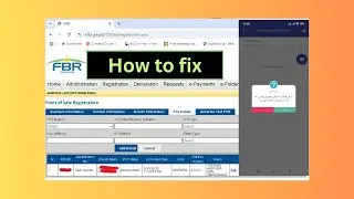 FBR POS Software Disconnected  Fixed 