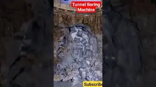 Tunnel Boring Machine | How to make tunnel | #mining # engineering #tunnel