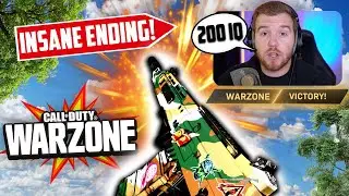 RIKAR 1V2 INSANE CLUTCH ENDING TO WIN THE WARZONE GAME AFTER TEAMMATE DISCONNECTED!!
