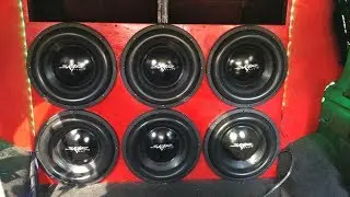 6 SKAR EVL 12S WALLED ON 3K WATTS