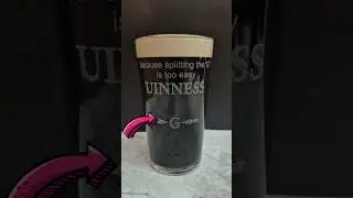 Split the G Guinness - Lets change the rules challenge  #irish #guinness #challenge #friday