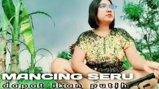 Mancing ikan di sungai kampung pedesaan,udara ya sangat sejuk sekali
