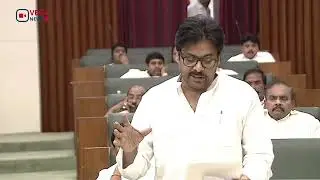Deputy CM Pawan Kalyan Speech About Plastic Pollution - AP Assembly Session | Vega News