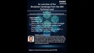 IBM Blockchain Overview from LinuxOne