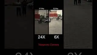 Сравнение видеозума iPhone 17 Pro и iPhone 12 Pro