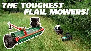This ATV Flail Mower Eats Rough Ground for Breakfast!