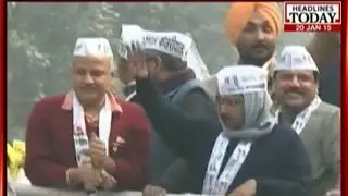 Kejriwal expected to file nomination on Wednesday