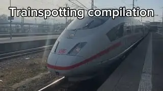 Trainspotting Compilation #trainspotting #train #db #railway #deutschebahn #bahn #z&uuml;ge #stuttgart 