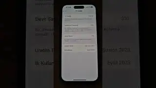 iPhone 15 Pro batarya &ouml;mr&uuml; bir yılda ne hale geldi?