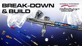Новый аэрограф Giraldez Infinity от Harder & Steenbeck &mdash; разборка и сборка всех деталей.