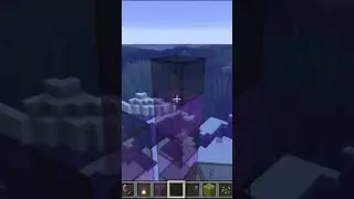 Minecraft glass gradient purple to black #minecraft #minecraftbuilding