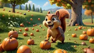 The Speedy Squirrel&rsquo;s Acorn Chase 🐿️🌰 | Fun Learning Video for Kids | Forest Adventure and Counting