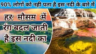 रंग बदलती नदी | Colour changing river Cano Crystals| amazing facts