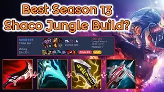 26/0 Duskblade Crit Shaco Build - Plat 1 Ranked [League of Legends] Full Gameplay - Infernal Shaco
