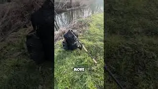 Attempting to catch carp with corn at my creek!?!?🐟#fishing #creeklife #carp #creek #fishinggear