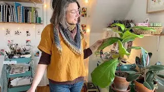 Growing More Fiddle Leaf Figs and Art Inspiration from Houseplants