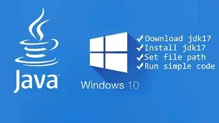How to Run Java Code In windows 10 Using Notepad++ And CMD [ JAVA Setup In Windows 2022 ] JDK17