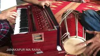 Nepali Bhajan On Harmony&Dholak | how to play harmony and dholak in bhajan