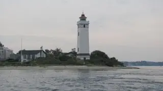 *BOAT FISHING IN LILLEBAELT* Lokation is Strib Fyr, Lighthouse // Sm&aring;b&aring;ds fiskeri i Lilleb&aelig;lt