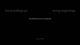 Some Endings Are Secret Blessings 🌌 |#Motivational#Short