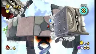 Super Mario Galaxy 2 | Stone Cyclone Galaxy (Regular Stars)