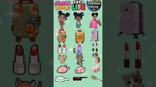 Avatar World vs Real World! #kidsgame #avatarshorts #tocaboca #realworld #pazu #shorts #avatarworld