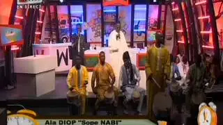 Tabala sur le plateau de Yeewu Leen avec Alla Diop - partie 2 - 21 Mars 2014