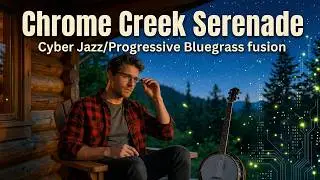 Chrome Creek Serenade - [Cyber Jazz/Progressive Bluegrass fusion] - AI music created with Suno