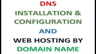 DNS installation & configuration and web hosting by domain name