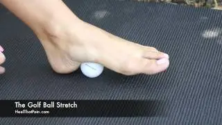 Golf Ball Stretch - Treatment for Heel Pain