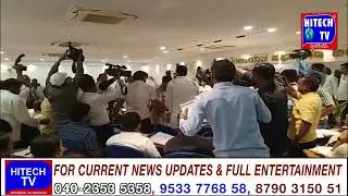 Bidar:Congress MLC Bheem Rao Patil & BJP MLA Fight During KIDP Meeting  Police Control The Situation