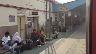 (12826) Anand Vihar Ranchi Jharkhand Sampark kranti Express Crossing Hathras Junction 130 Kmph 😱😱