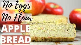 Homemade Healthy Rolled Oats Apple Bread Recipe I No Flour, No Butter, No Eggs, no Sugar Recipe