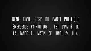 Rene Civil kap vini pale sou kriz politik la