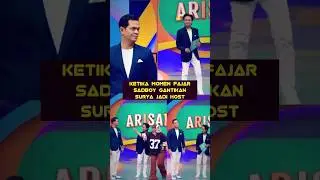 KETIKA MOMEN FAJAR SADBOY GANTIKAN SURYA JADI HOST #fajarsadboy #suryainsomnia #arisantrans7