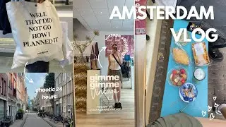 Taking my brother to Amsterdam 🥞🛍️🧸 vlog