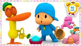 🥚 POCOYO ENGLISH - The Easter Egg Hunt Challenge Begins [90 min] Full Episodes |VIDEOS and CARTOONS