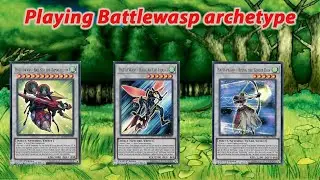 Yugioh master duel 10th January 2026 - playing mostly battlewasp archetype