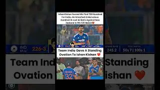 Ishan Kishan Scored His First T20 Hundred Against New Zealand 5th T20 #cricket #indvsnz #shorts