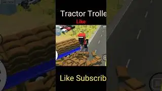 Tractor Trolley Tractor Video game Tractor #kidsquad #automobile #kidsgame #funboard #kidsplay
