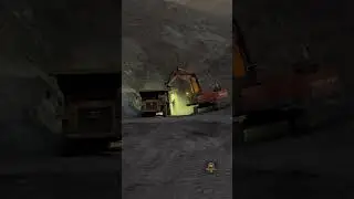 Unstoppable Power! Hitachi EX1200 Feeds a 785 Dump Truck in SECONDS 🤯