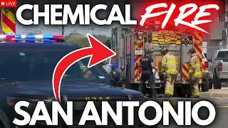 🔴 MAJOR CHEMICAL FIRE!! San Antonio. EVACUATIONS! Police. TOXIC SPILL! Texas. LIVE.