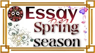 Spring season in English for school and college students 🙏 #viral #students #school #essay