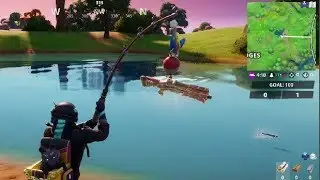 Fortnite - Catch a weapon using a Fishing Rod - Season 1 Week 1 Challenges