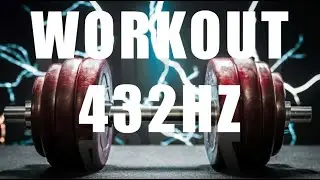 432 Hz WORKOUT Frequency 1 hour music playlist  NO headphones needed  Exercise Motivation
